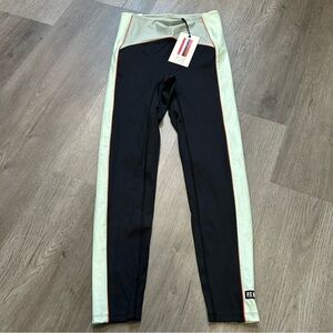 P.E NATION  HIGH DIVE LEGGING IN BLACK Blue Size Small Women’s NWT